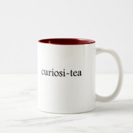 caneca do chá do Curiosi-chá