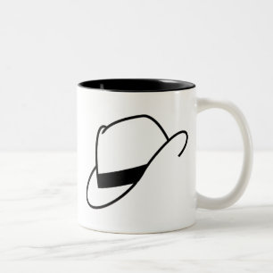 Caneca do chapéu de Fedora