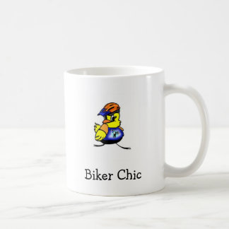 Caneca do chique do motociclista