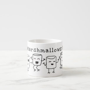 Caneca do chocolate quente - mais Marshmallows