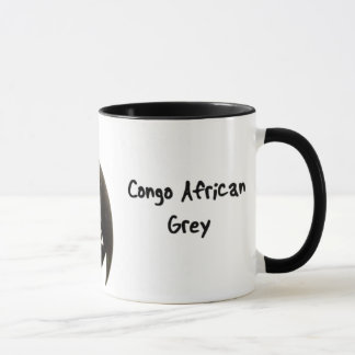 Caneca do cinza africano de Congo