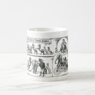 Caneca do circo do vintage