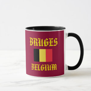 Caneca do clássico de Bruges Bélgica