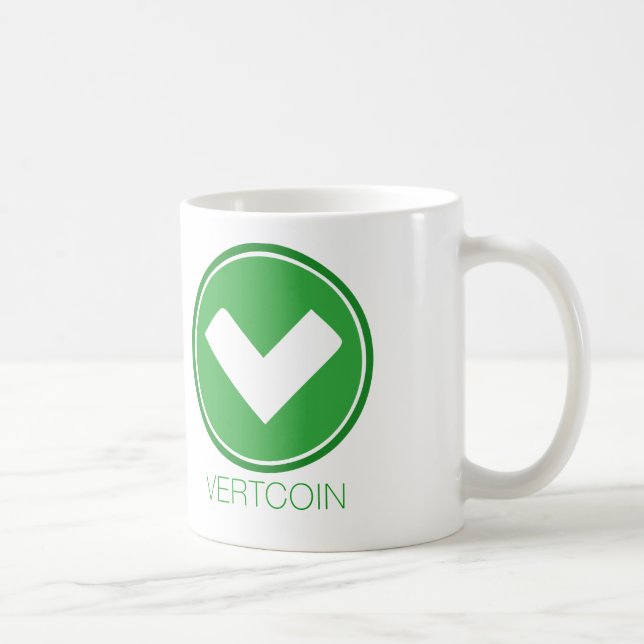 Caneca do clássico de Vertcoin (Direita)