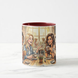 Caneca do Clube das Meninas Bonitas Café