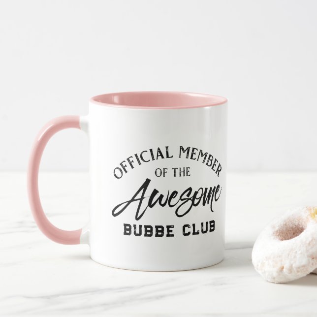 Caneca do Clube Oficial de Bubbe (Com Donut)
