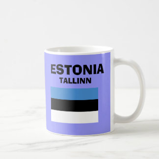 Caneca do código de país de Estonia* EE