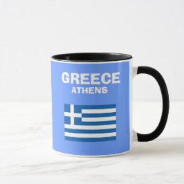 Caneca do código de país de Greece* GR