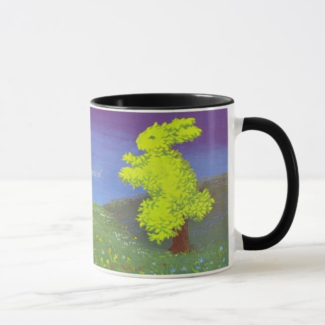 Caneca do coelho do fugitivo (Direita)