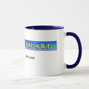 Caneca do cofee da arte de Dquential