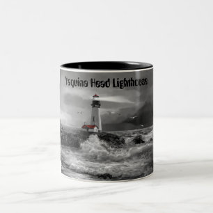 Caneca do coletor, farol Oregon de Yaquina