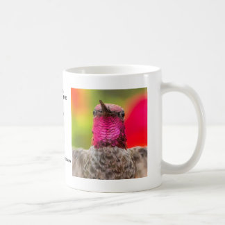 Caneca do colibri de Anna masculina