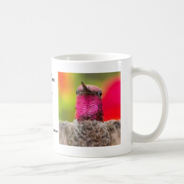Caneca do colibri de Anna masculina (Direita)