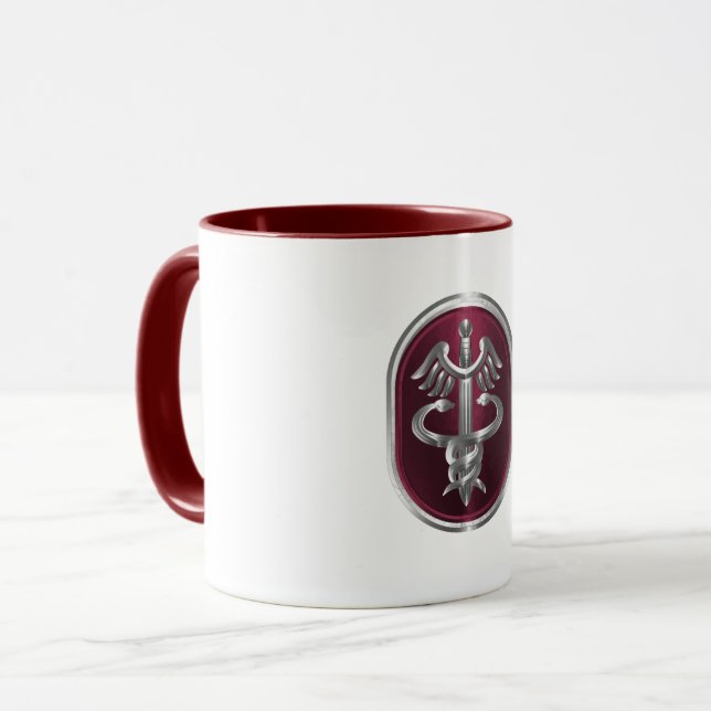 Caneca do Comando Médico do Exército (Frente Esquerda)