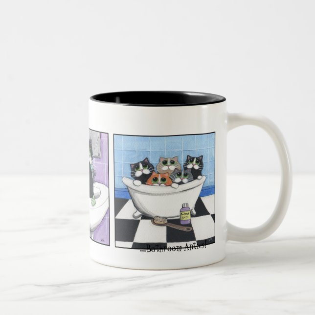 Caneca do comportamento disparatado #1 do banheiro (Direita)