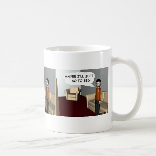 Caneca do conde do Internet: Filme atrasado (Direita)