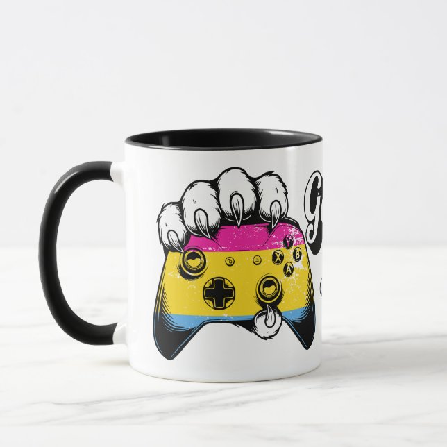 Caneca do Controle Tiger Paw Pan Pride Game On 202 (Esquerda)