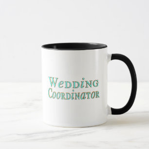Caneca do coordenador do casamento