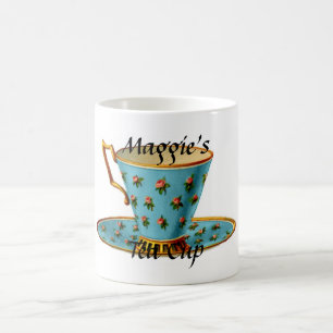 Caneca do copo de chá do vintage