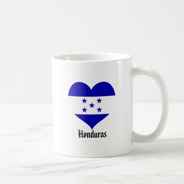 Caneca do coração de Honduras (Direita)