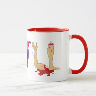 CANECA do coração U do olho