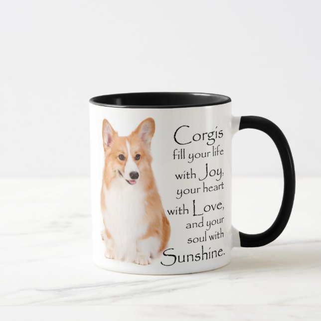 Caneca do Corgi de Galês do Pembroke (Direita)