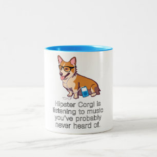 Caneca do Corgi de Hispter