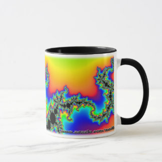 Caneca do costume do Fractal R~04