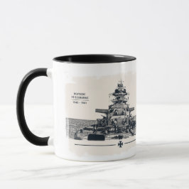 Caneca do Couraçado Bismarck