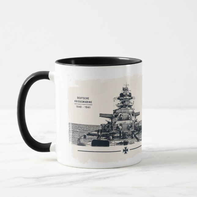 Caneca do Couraçado Bismarck (Esquerda)
