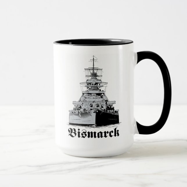 Caneca do Couraçado Bismarck (Direita)