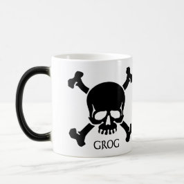 Caneca do crânio e do Grog dos ossos