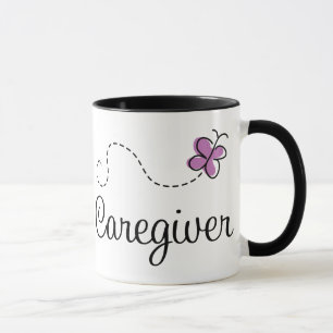 Caneca do cuidador de Alzheimer