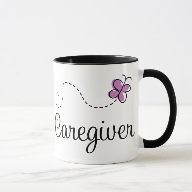 Caneca do cuidador de Alzheimer (Direita)