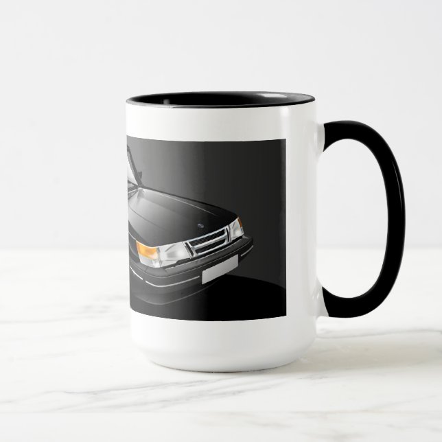 Caneca do cupé de Saab 900 Turbo (Direita)