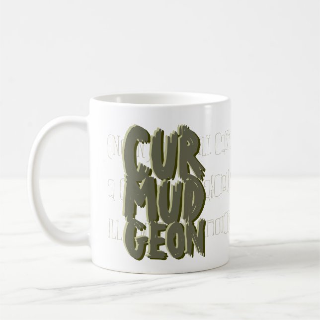 Caneca do Curmudgeon (Esquerda)