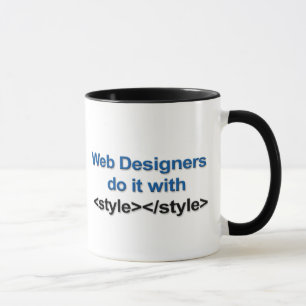 Caneca do desenhista da Web