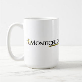 caneca do design 4 do logotipo do iMonticello
