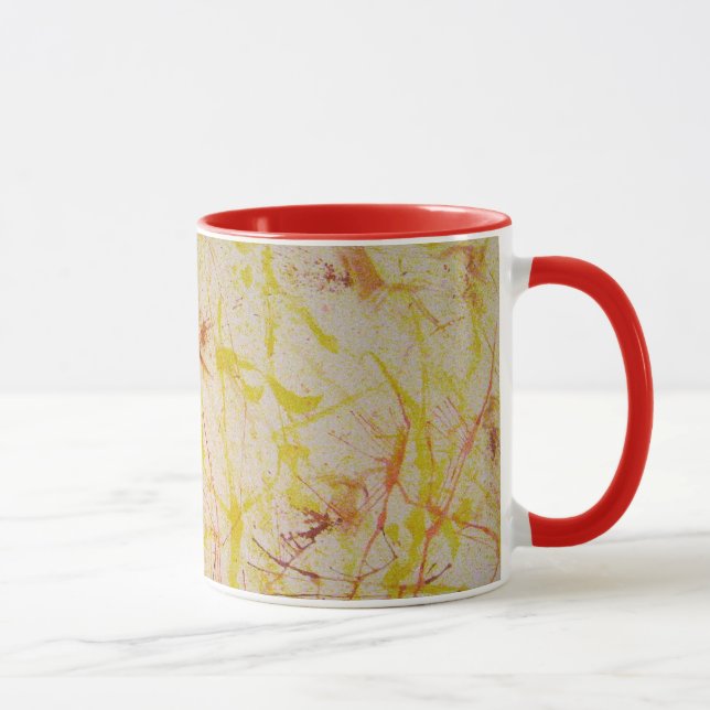 Caneca do design da aguarela (Direita)