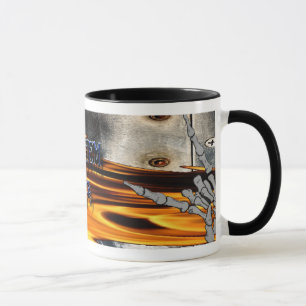 Caneca do desordem do metal de 40 rochas