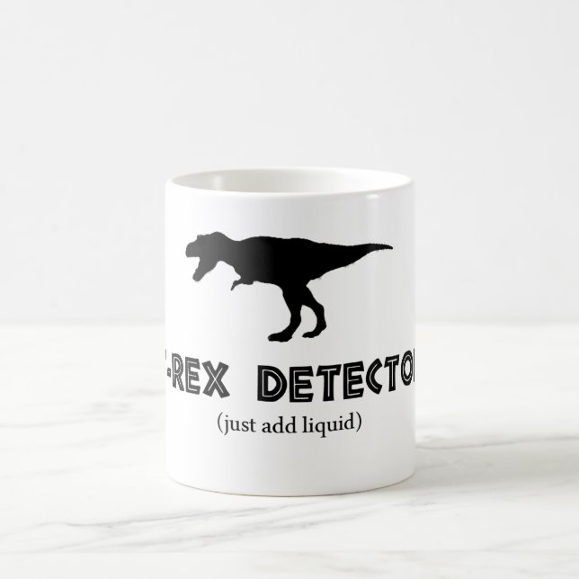 Caneca do detector de T-Rex (Centro)