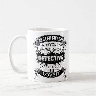 Caneca do detetive, presentes do viagem da caneca