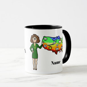 Caneca do Dia da Meteorologista com Nome
