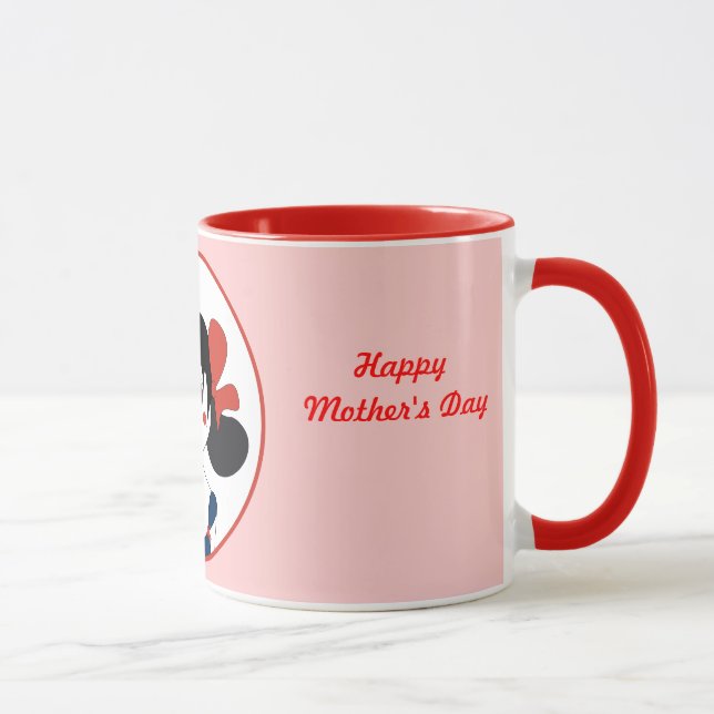 Caneca do Dia das Mães Feliz (Direita)