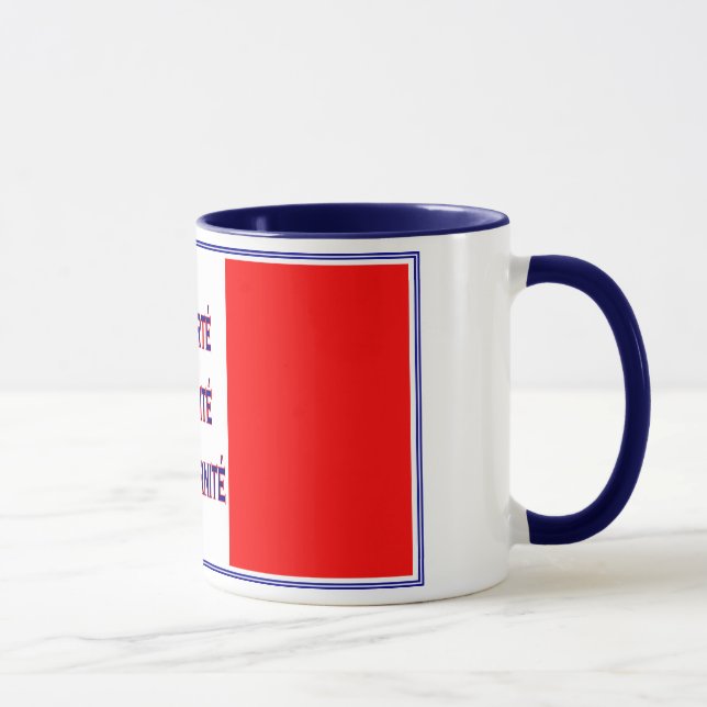 Caneca do dia de Bastille da divisa da Revolução (Direita)
