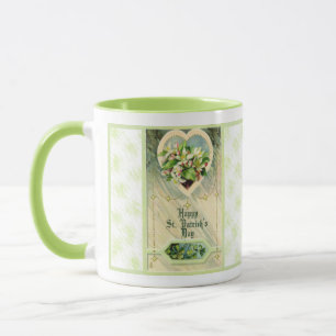 Caneca do dia de St Patrick do vintage