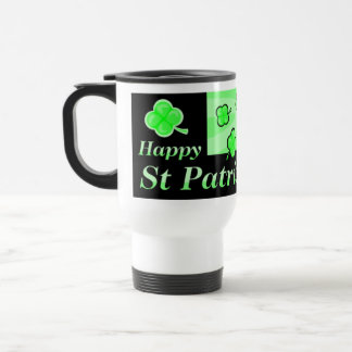 Caneca do dia de St Patrick feliz