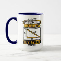 Caneca do Dia do Teorema de Pitágoras