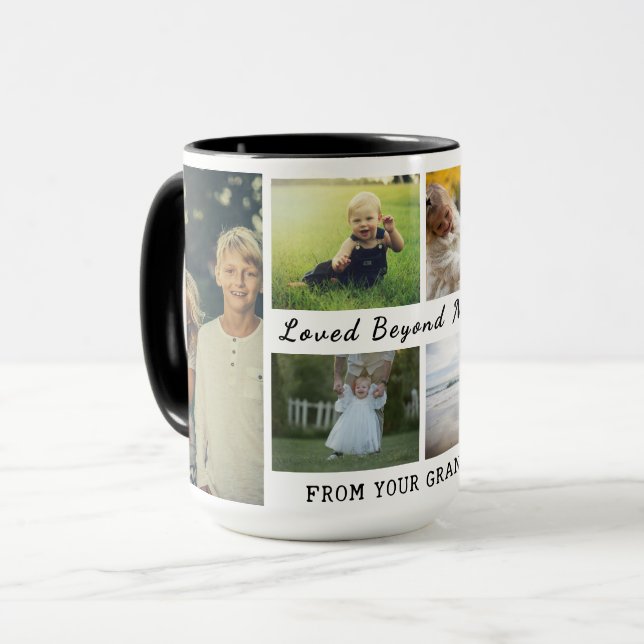 Caneca do Dia dos Avós – Amados Além da Medida  (Frente Esquerda)