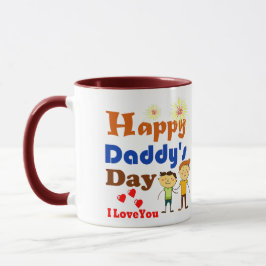 Caneca do Dia Feliz do Papai